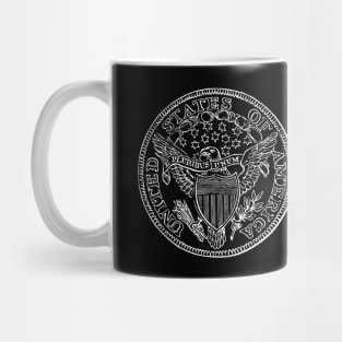 USA Old Coin Mug